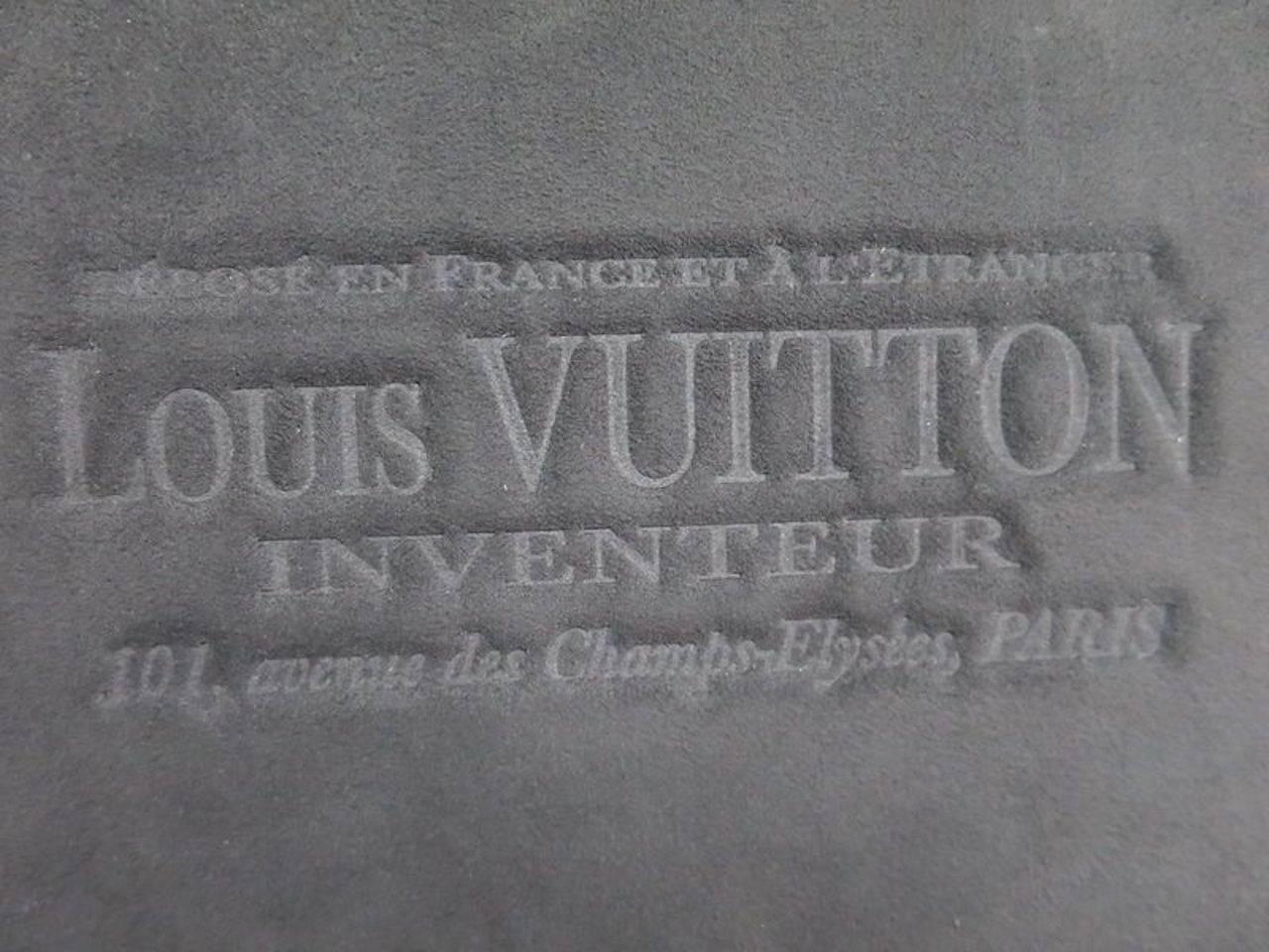 Louis Vuitton SOLD OUT Black Gray Men's Canvas Lap Top Tech Carrying Case Bag 2