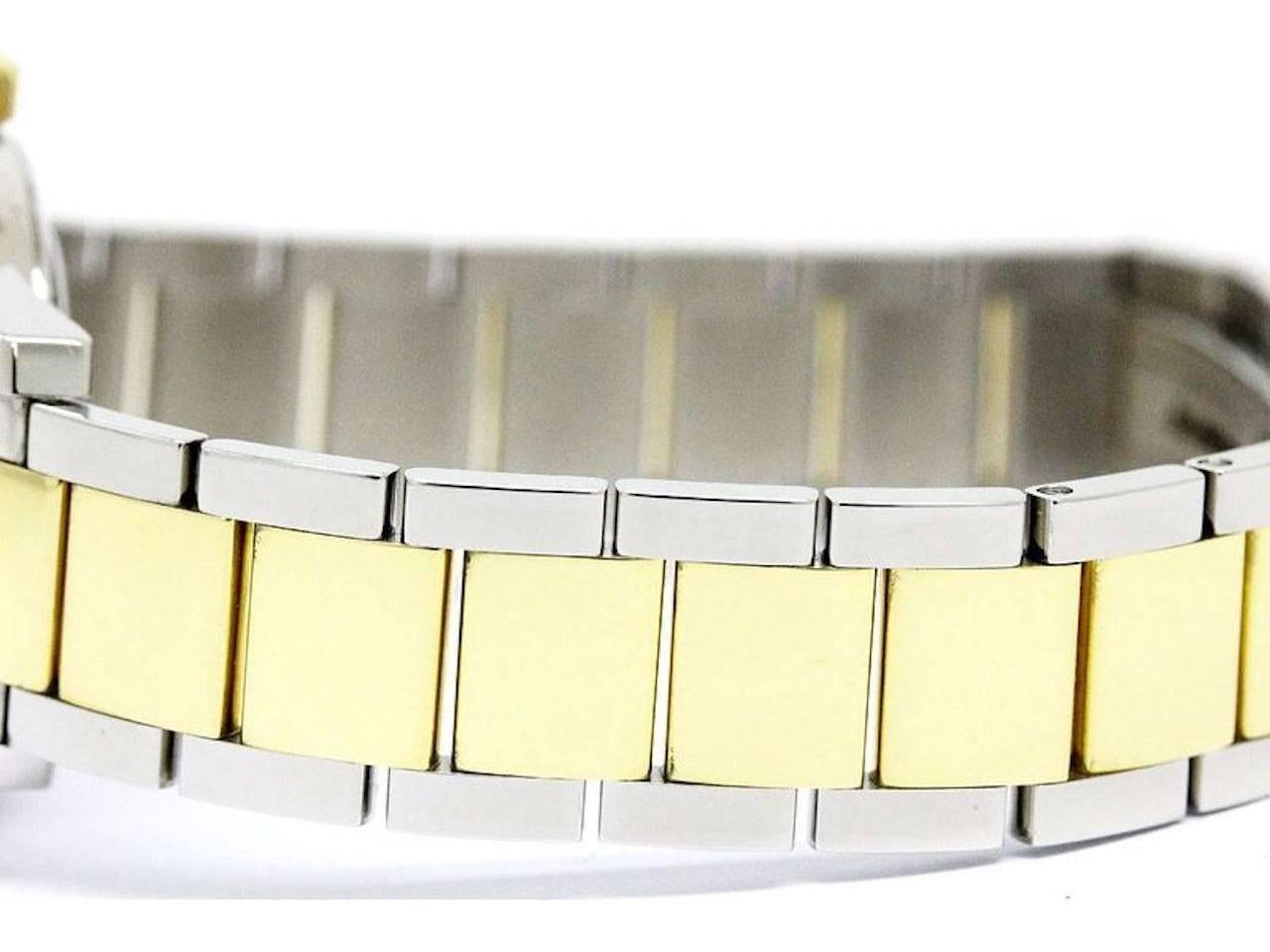 Tiffany & Co Atlas 18kt Gold Stainless Steel Datejust Mid Size Women's Watch 2
