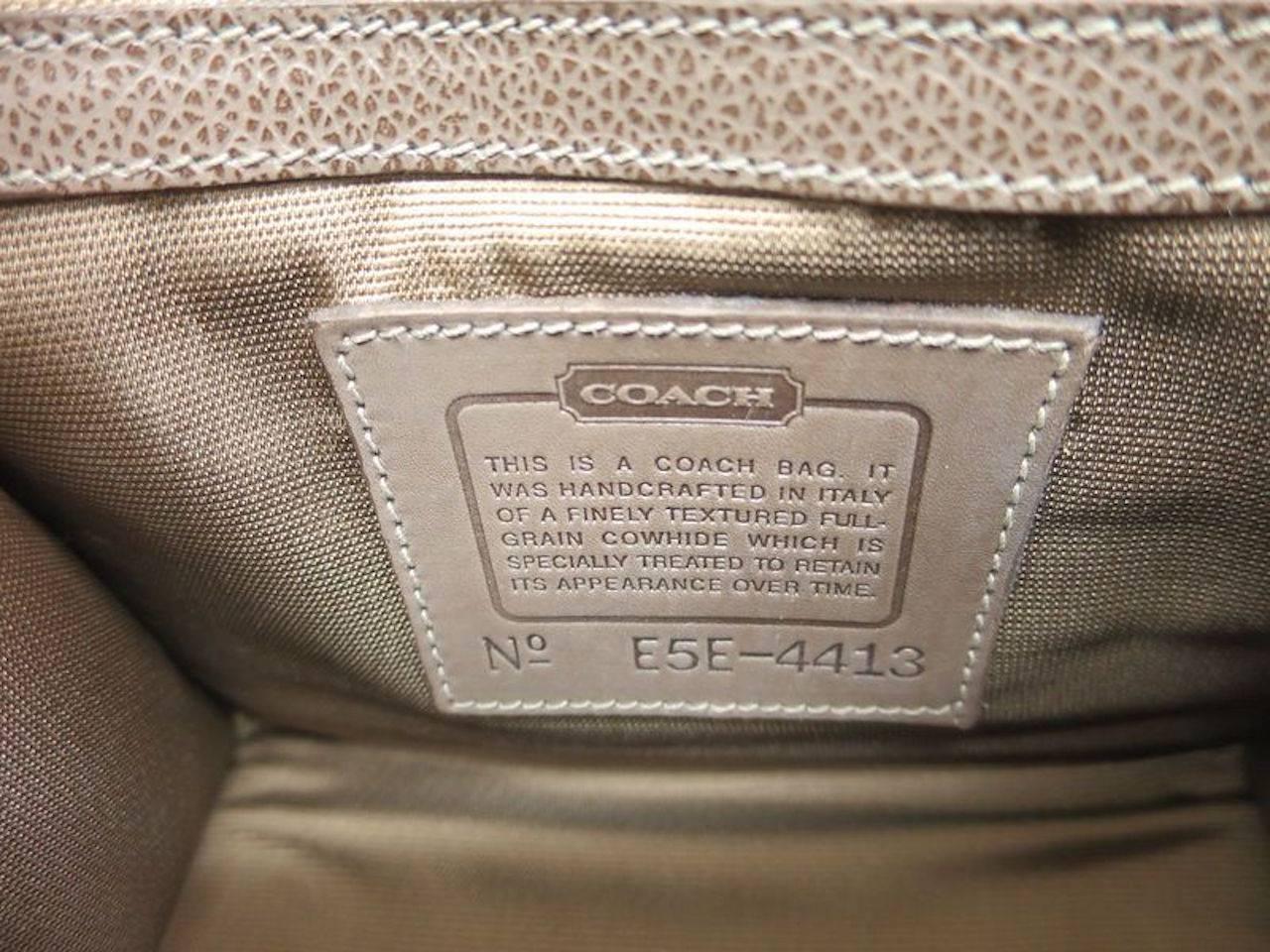 Coach Vintage Brown Gold Hardware Kelly Style Box Top Handle Satchel Bag In Good Condition For Sale In Chicago, IL