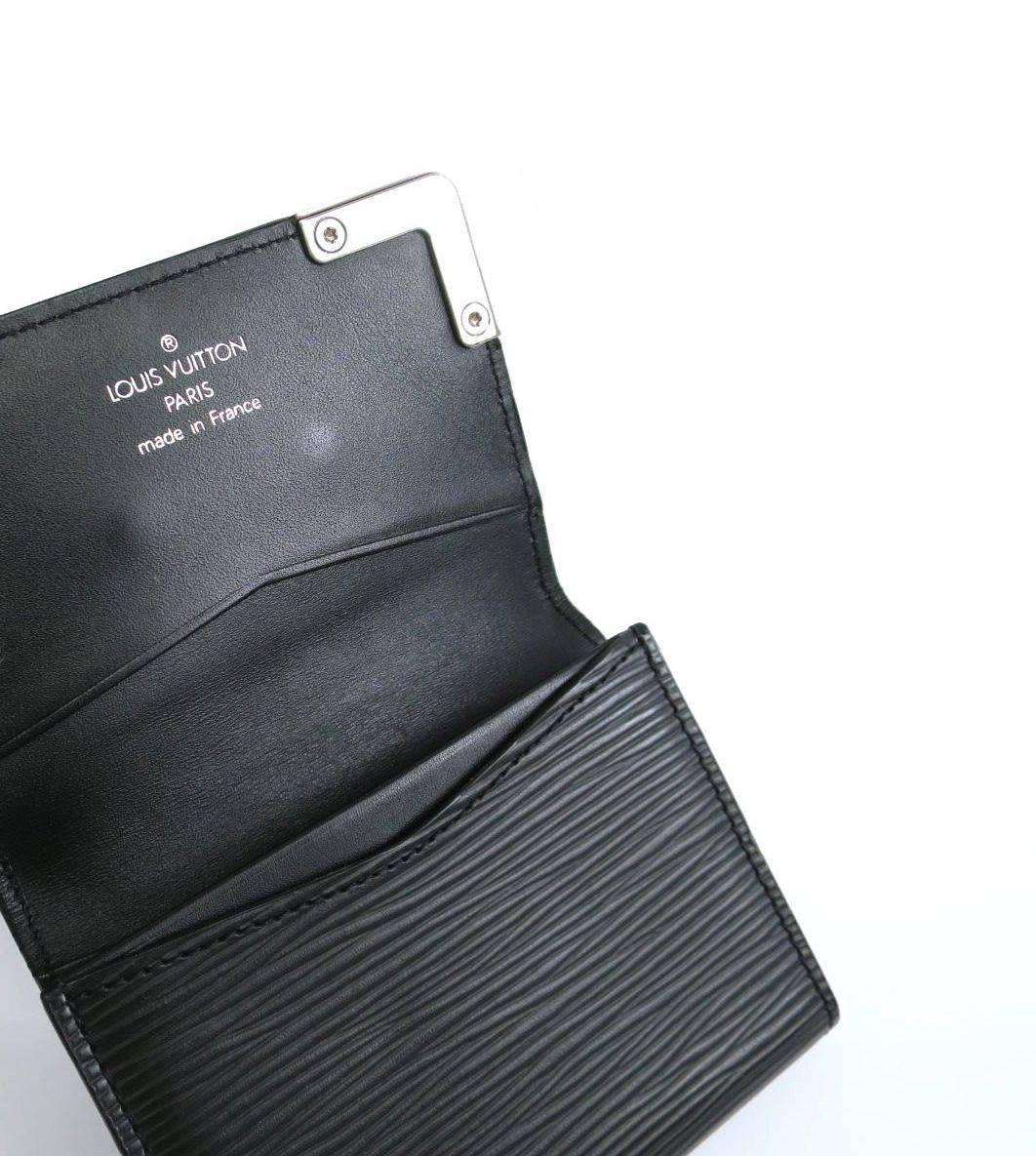 Louis Vuitton SOLD OUT Epi Leather Silver Men S Business Louis Vuitton SOLD OUT Epi Leather Silver Men S Business