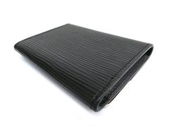 Louis Vuitton SOLD OUT Epi Leather Silver Men's Business Card Case Holder