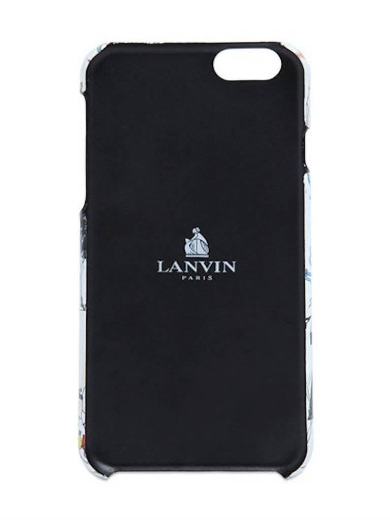 CURATOR'S NOTES

Polycarbonate
Suitable for iPhone 6S only
Includes original matching Lanvin box