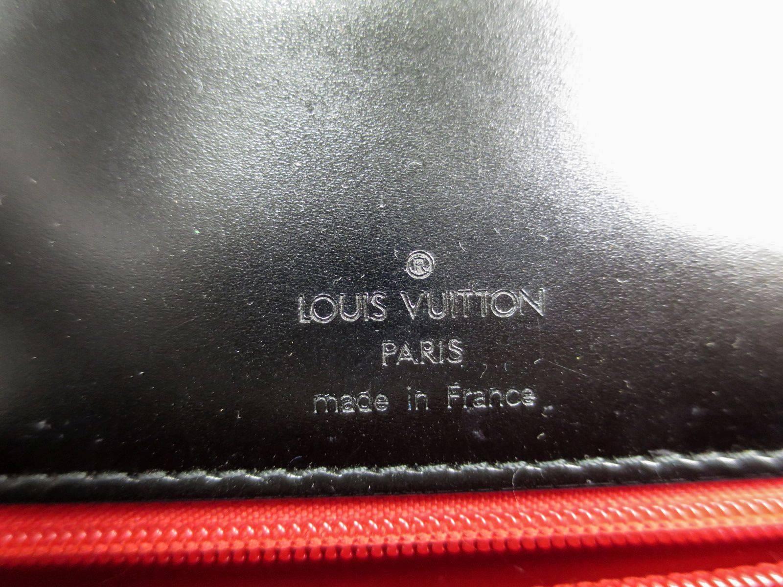 Louis Vuitton Rare Limited Edition Black Leather Kelly Top Handle Satchel in Box 4