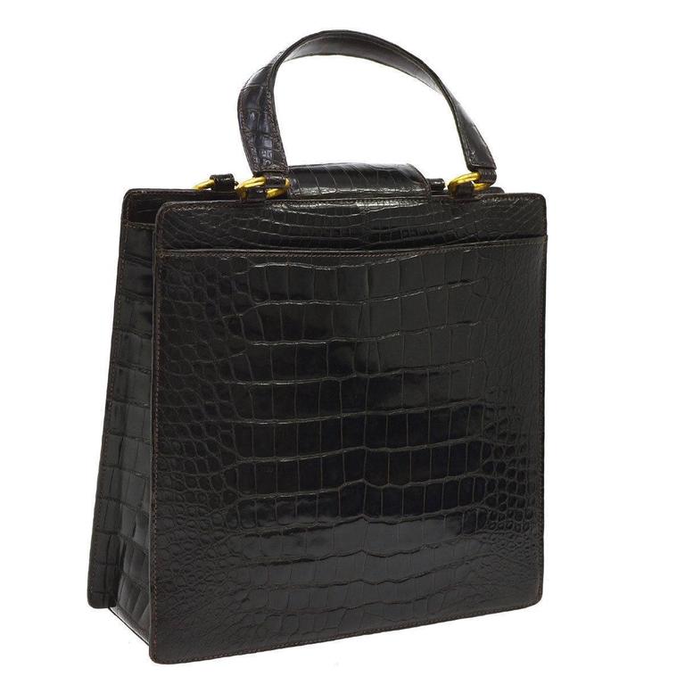 vintage chanel kelly top handle bag