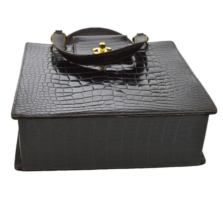 vintage chanel kelly top handle bag