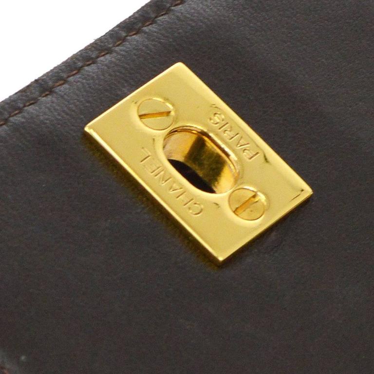 vintage chanel kelly top handle bag