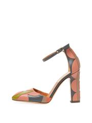 Valentino NEW & SOLD OUT Multi Color Leather Mary Jane Pumps Heels Shoes in Box