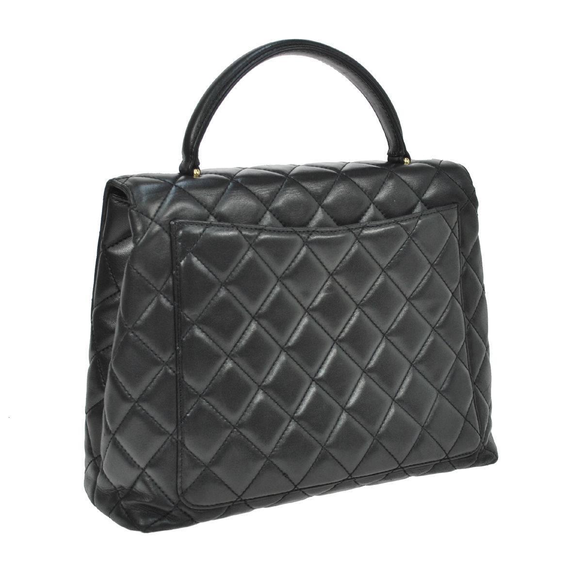CURATOR'S NOTES

Lambskin
Gold tone hardware
Leather lining
Turnlock closure
Made in Italy
Date code 8424882
Measures 11.5