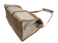 Louis Vuitton Tan Canvas Men's Women's Weekender Carryall Travel Duffle Bag