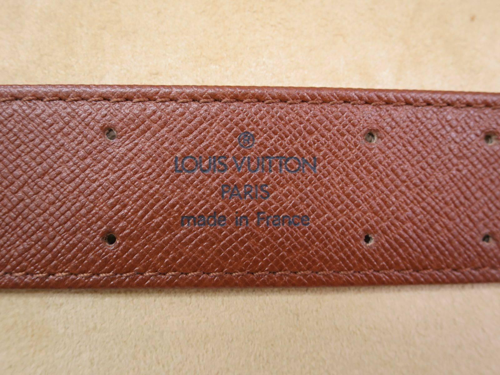 Brown Louis Vuitton Monogram Men's Storage Jewelry Carryall Vanity Travel Bag Case