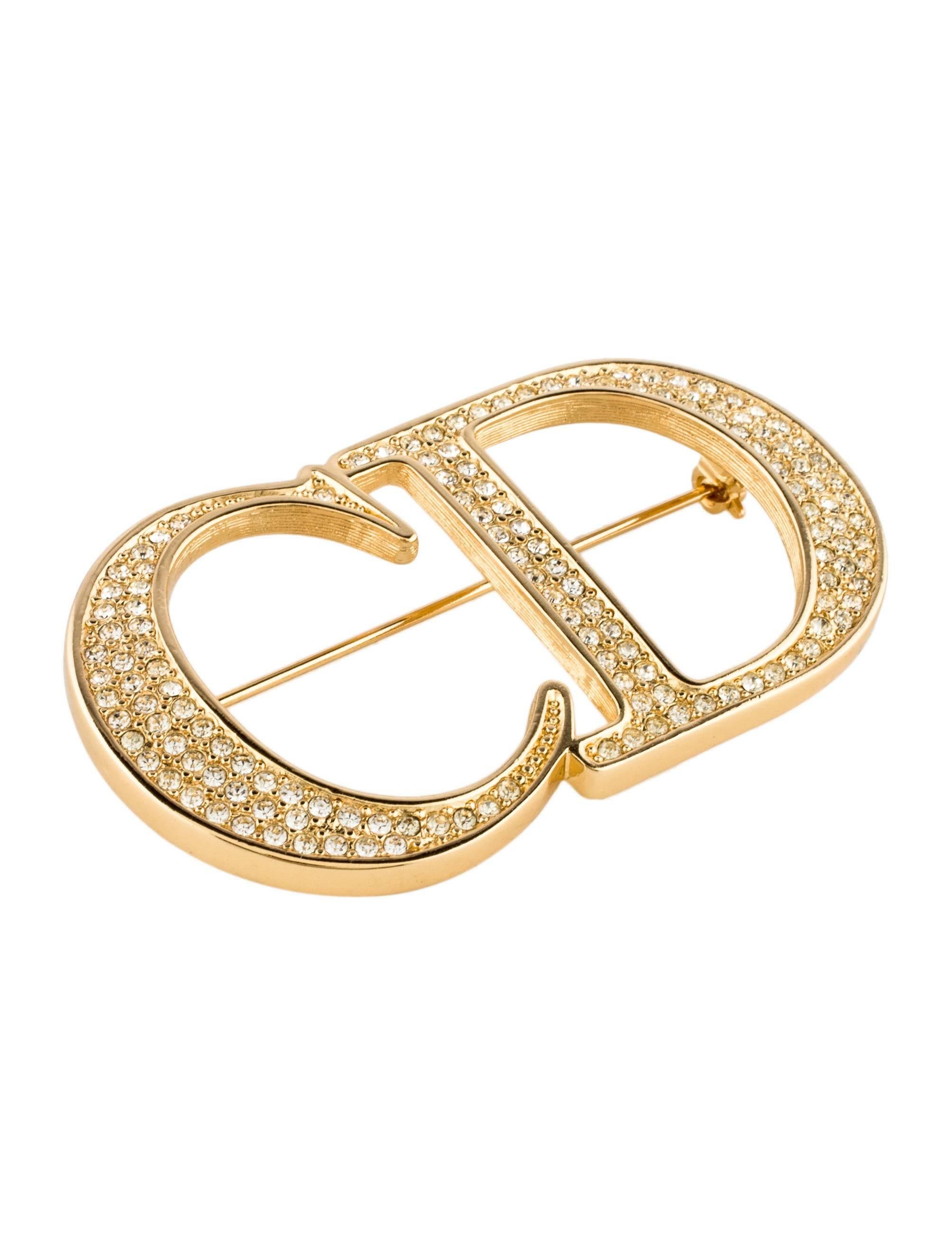 christian dior brooch