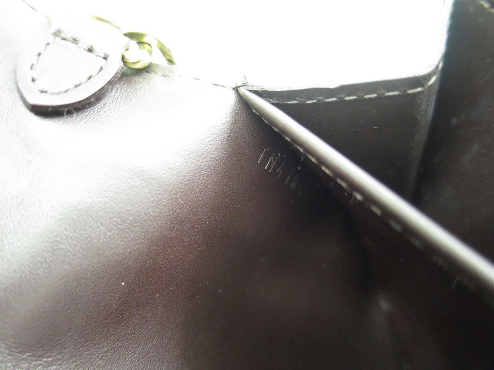 Black Louis Vuitton Patent WOC 2 in 1 Wallet Clutch Shoulder Bag in Box