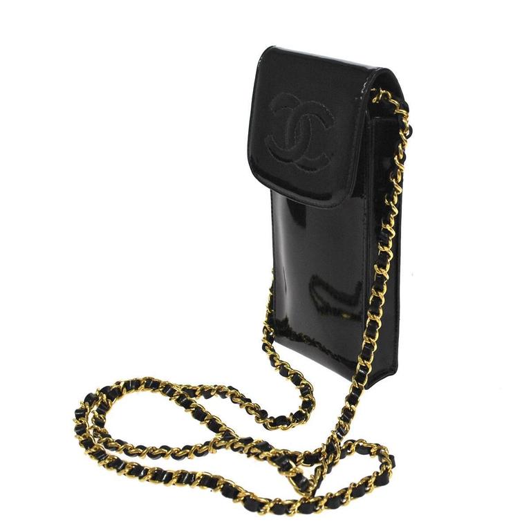 Luxury Leather Crossbody With Chain Shoulder Designer Caviar Soft Leather  Phone Pouch For All of Below 6.7 Inch Smartphone Case