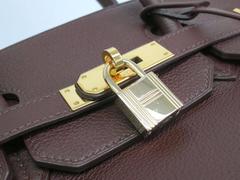 Hermes Birkin 35 Top Handle Tote Bag With All Original Accessories