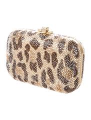 Judith Leiber LIKE NEW Embellished Evening Envelope Clutch Bag