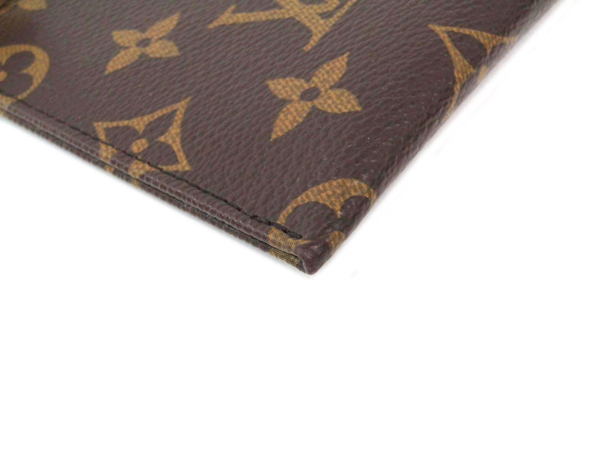 Louis Vuitton Monogram Rare Men's Women's Travel Carryall Clutch Bag With Keys 1