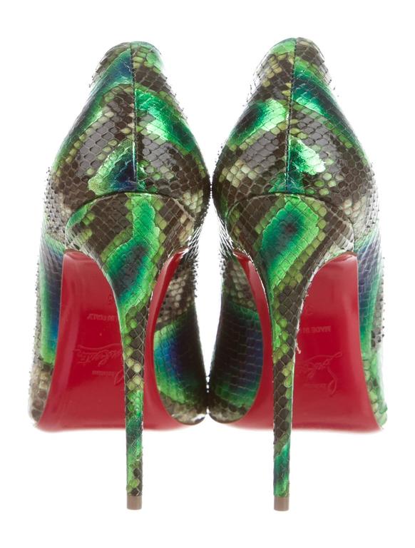 louboutin rainbow heels