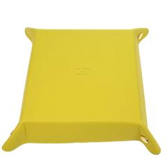 Louis Vuitton Leather Gold Vanity Jewelry Table Keys Storage Box Tray in Box