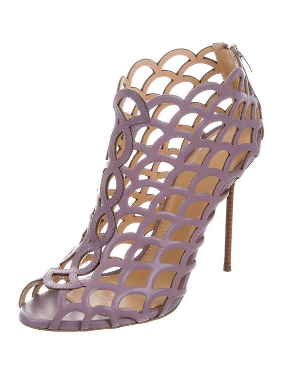 lavender sandals heels