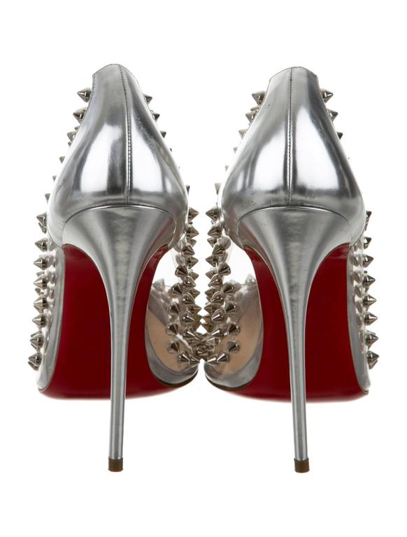 louboutin heels transparent