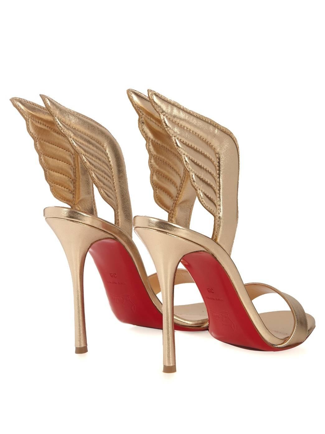 louboutin wing heels