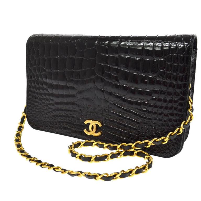 Chanel Matte Orange Crocodile Flap Bag with Gold Hardware Very Lot 58216 Heritage Auctions #27 Chanel Matte Orange Crocodile Flap Bag with Gold Hardware Very Lot 58216 Heritage Auctions