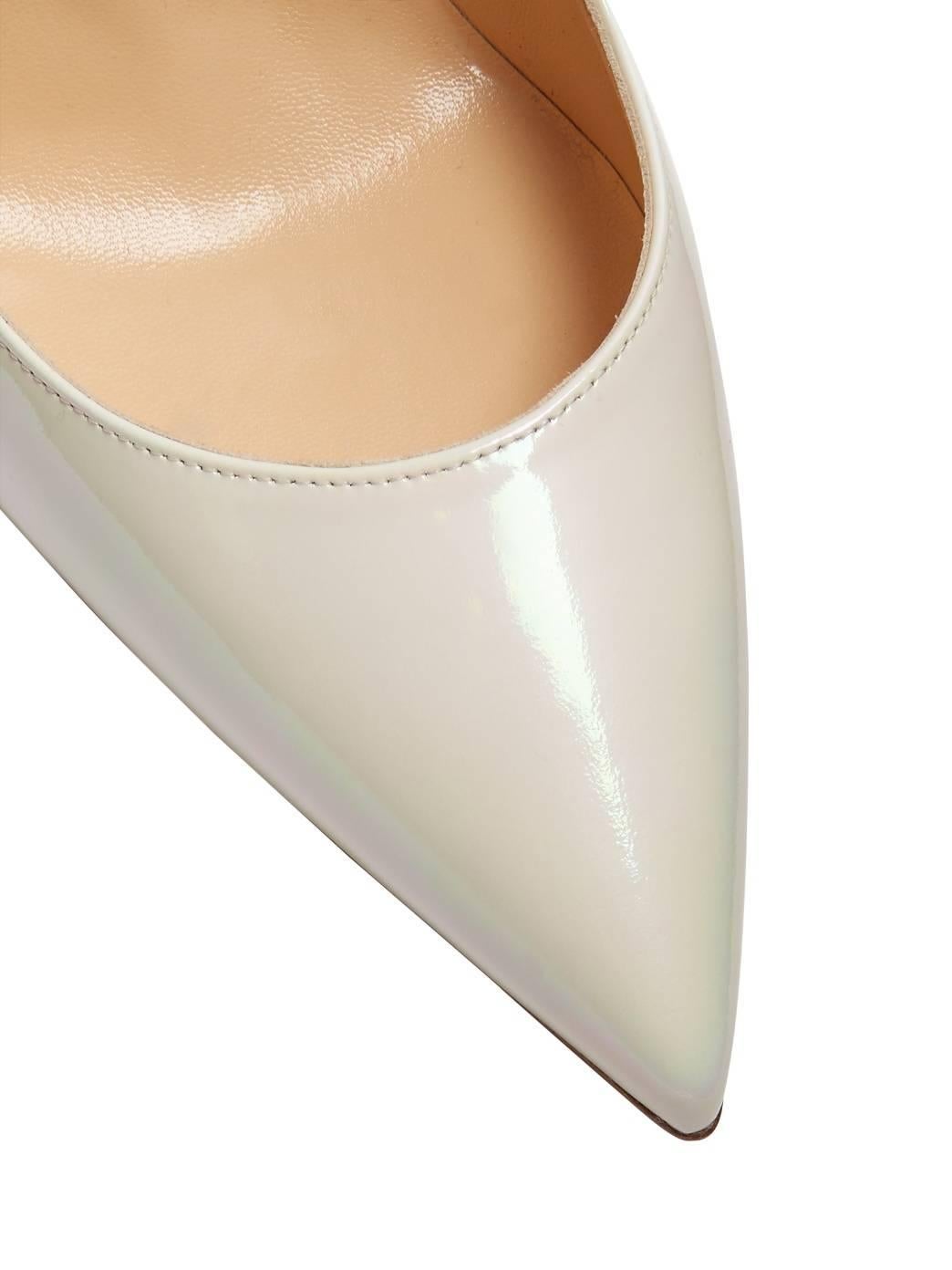 CURATOR'S NOTES

LAST PAIR! Christian Louboutin New Sold Out White Iridescent So Kate Heels Pumps in Box  

Size IT 41
Leather
Slip on 
Made in Italy
Heel height 5