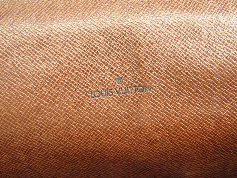 Louis Vuitton Monogram Men's Carryall Attache LapTop Tech Clutch Briefcase  Bag