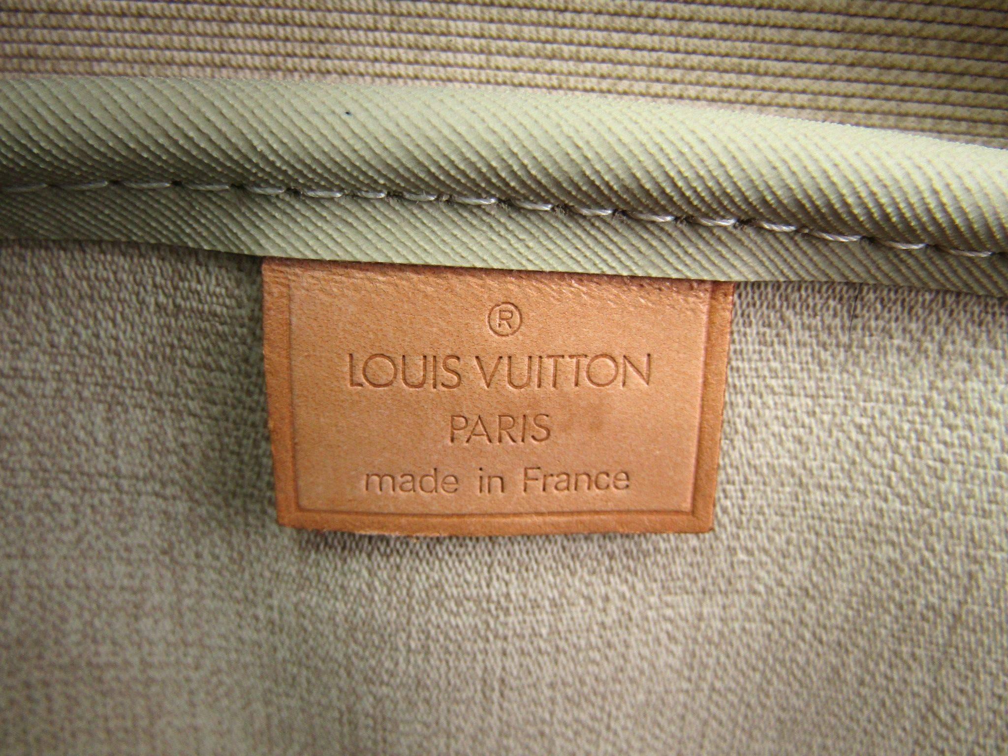  Louis Vuitton Monogram Men's Women's Carryall Travel Top Handle Satchel Bag 2