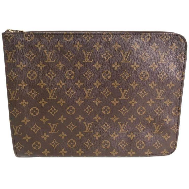 Louis Vuitton Monogram Men's Women's Carryall Laptop Travel Briefcase Bag For Sale 1stDibs | louis vuitton laptop bag women's, louis vuitton laptop bag, louis vuitton women's