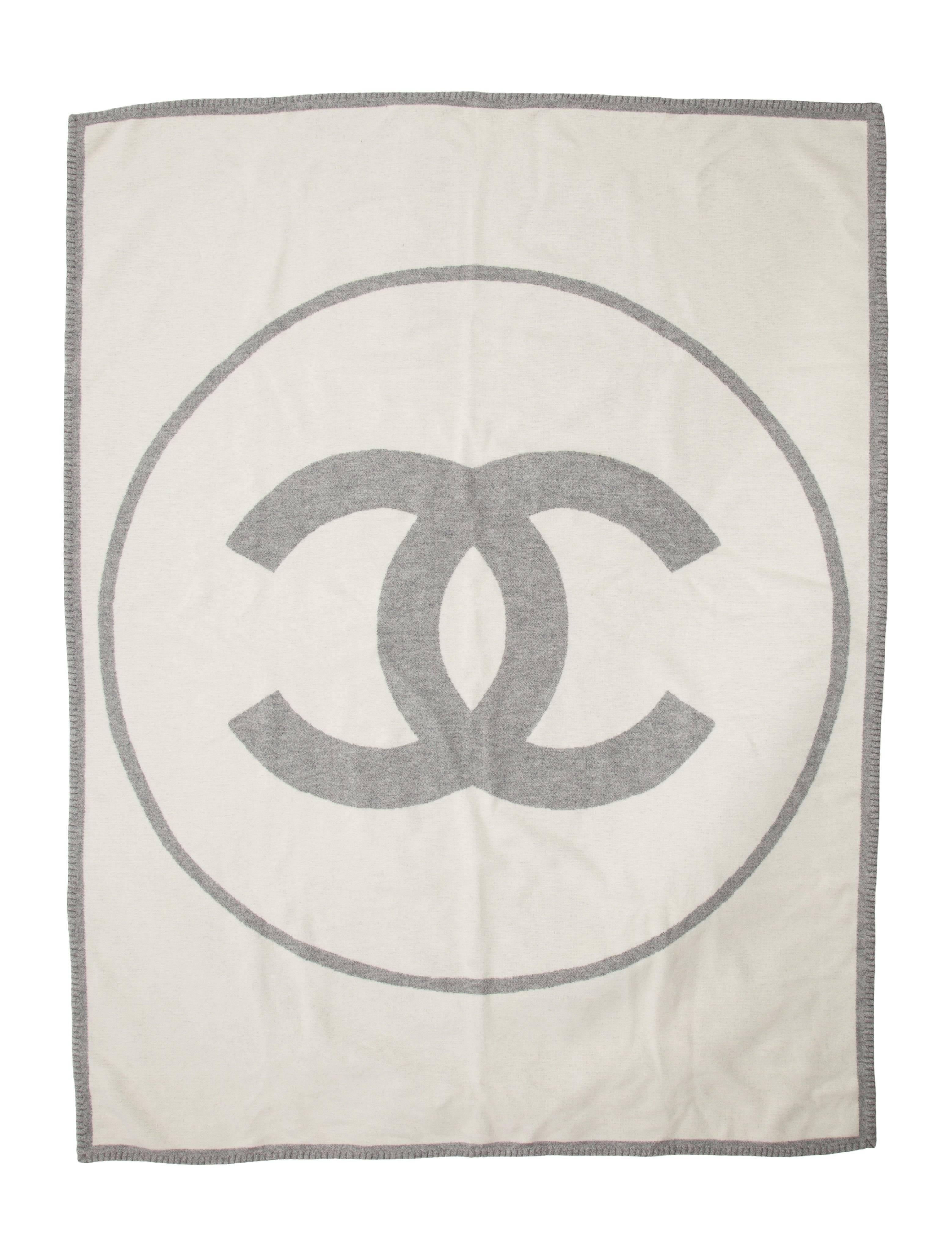 Chanel Blanket Dupe, black throw blanket