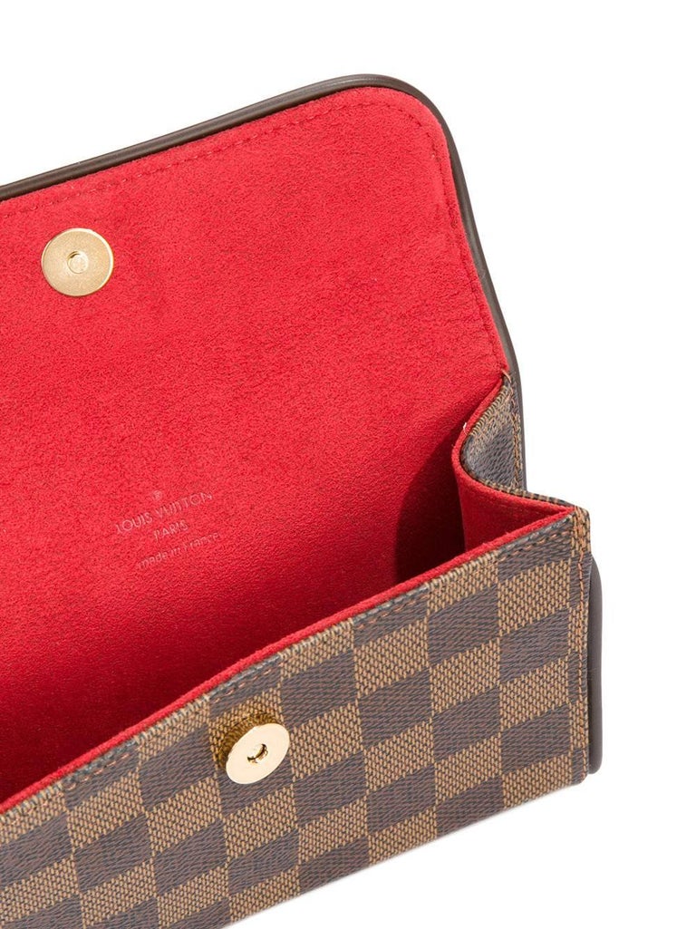 men's v belt designer Vuitton Damier Louis Fanny Waist Men's Women's Pack Brown