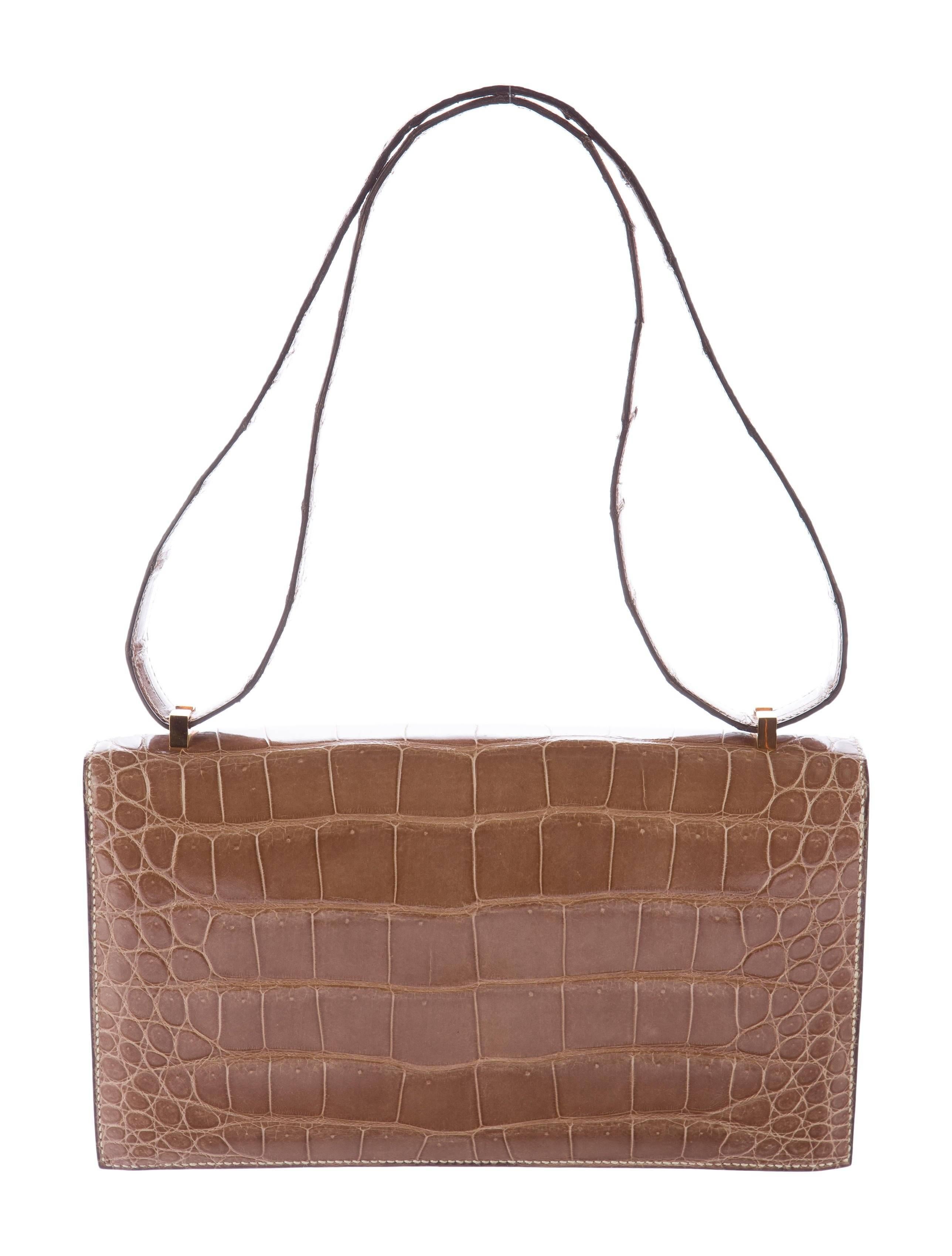 crocodile kelly bag