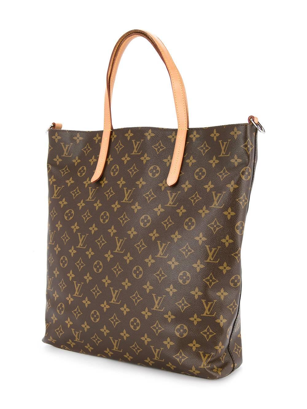 Louis Vuitton Monogram Men's Carryall Travel Tote Shoulder Bag In Good Condition In Chicago, IL