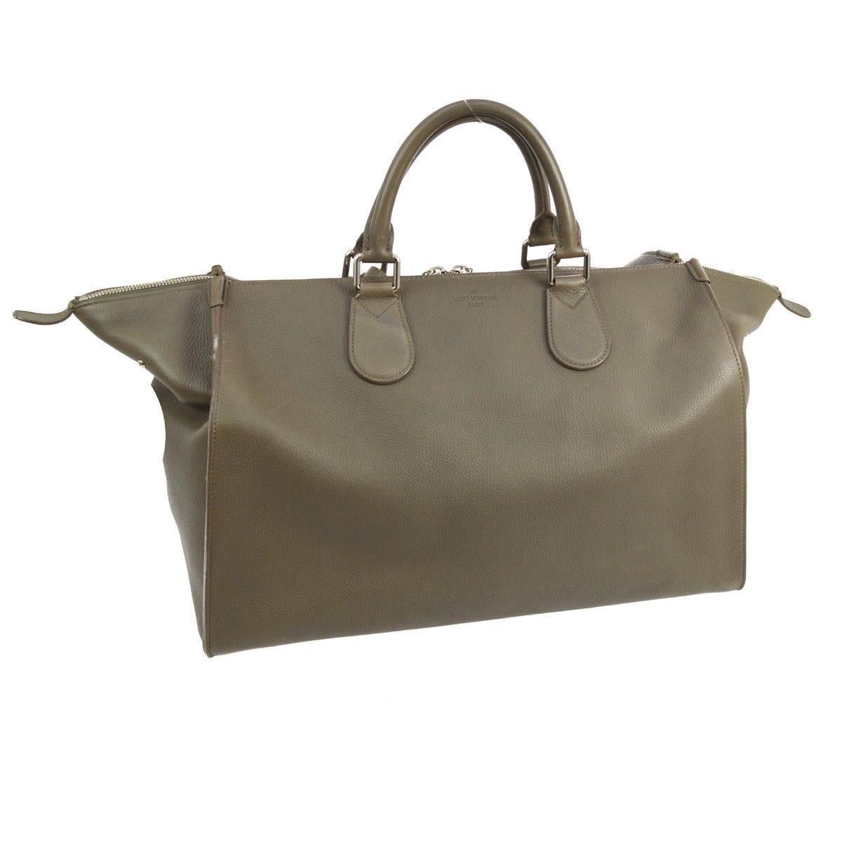 Louis Vuitton Leather Men's Carryall Top Handle Travel Weekender Tote Bag