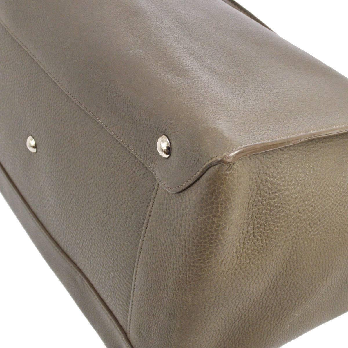 Louis Vuitton Leather Men's Carryall Top Handle Travel Weekender Tote Bag 1