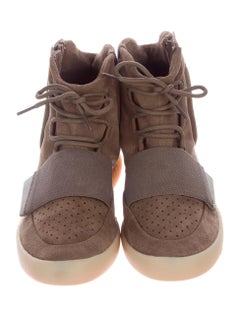 Kanye West Yeezy x Adidas Boost New Suede High Top Men's Sneakers Shoes in Box