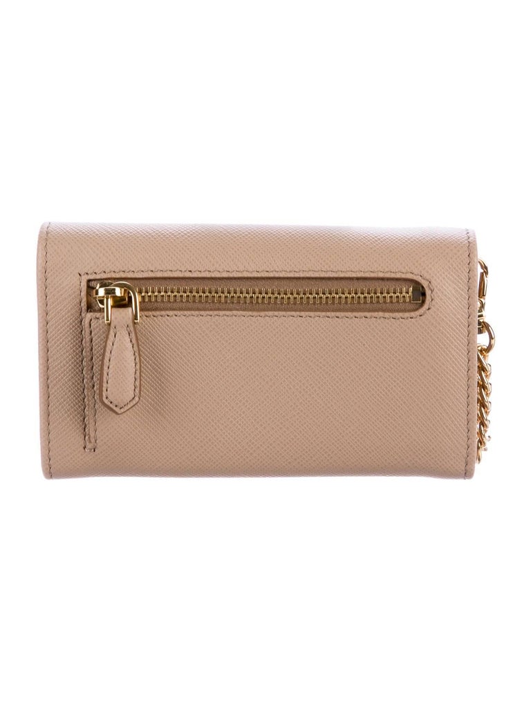 Nude prada clutch Clearance