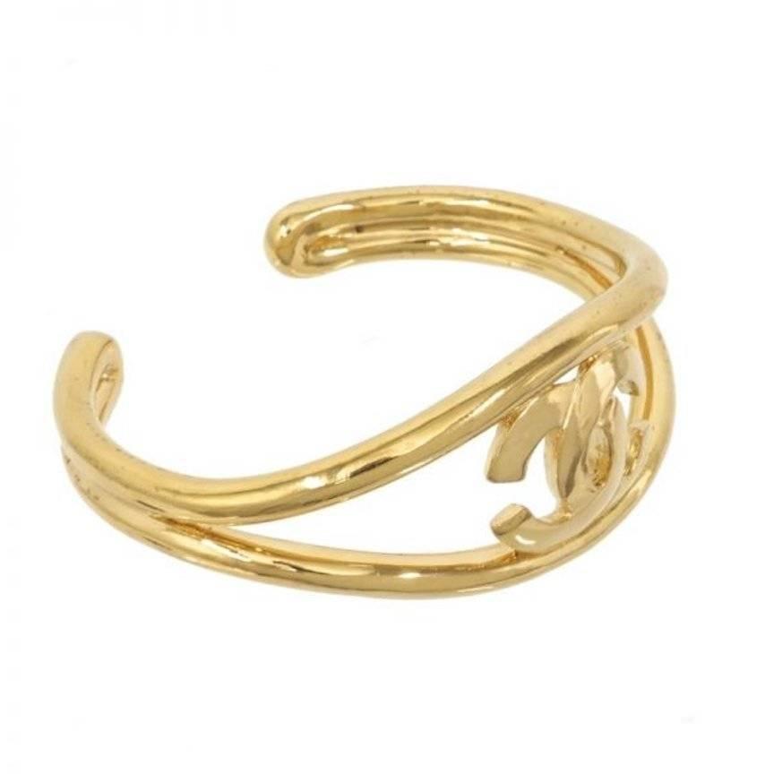 chanel bracelet gold