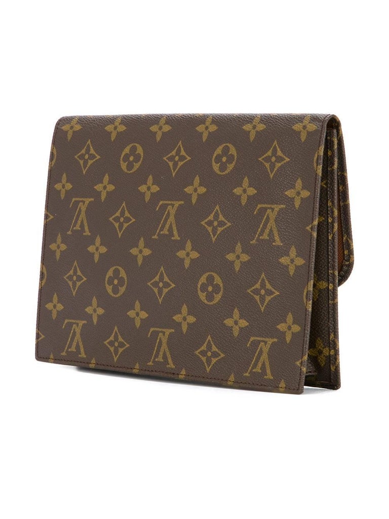 Louis Vuitton Monogram Envelope Evening Envelope Flap Clutch Bag at 1stdibs
