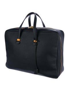 Hermes Leder Herren Damen Weekender Travel Duffle Handle Carryall Tote Bag