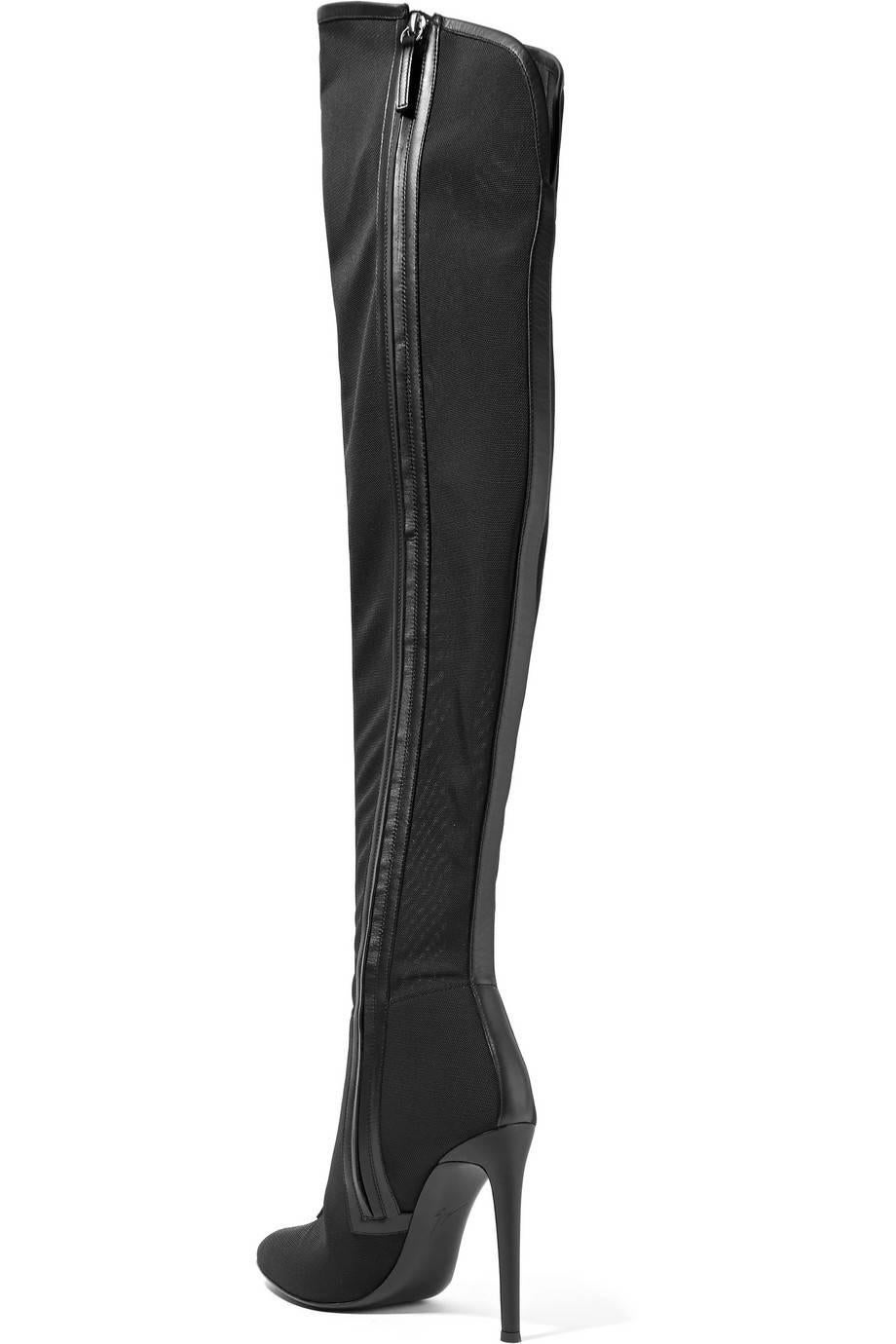 ysl heel boots