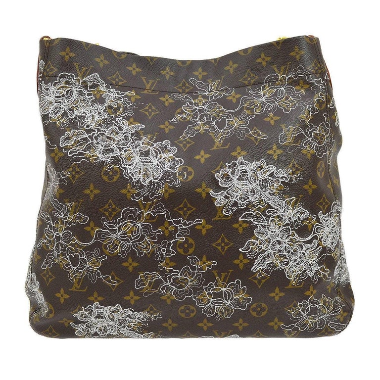 Louis Vuitton Limited Edition Monogram Gold Chain Evening Shoulder Bag For Sale at 1stdibs