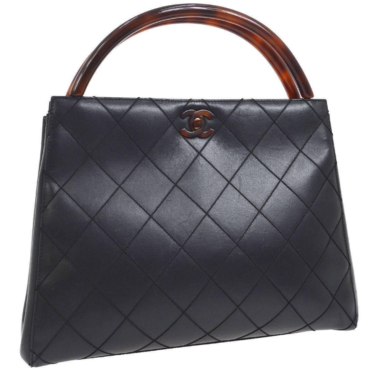 Chanel Vintage 1960s 60s Mademoiselle Quilted Bag Authenticated