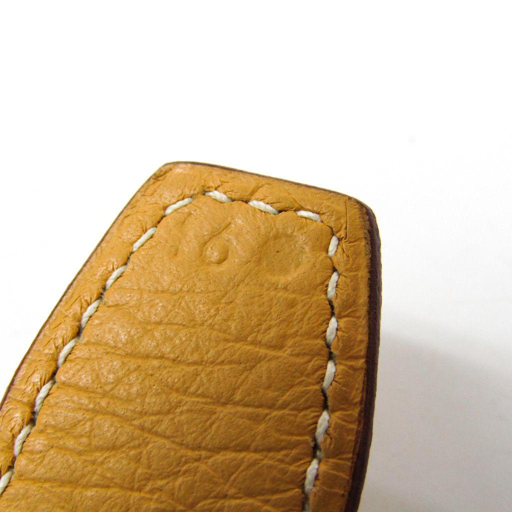 Hermes Mustard Yellow Leather Whipstitch Fold Over Flap Evening Lunch Clutch Bag 1