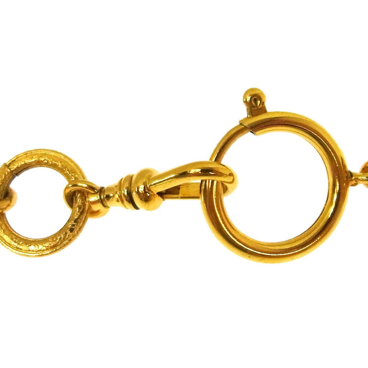 vintage gold pendant necklace