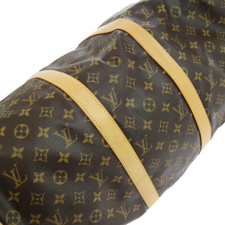 Louis Vuitton NEW Canvas Men's Bucket Carryall Travel Shoulder Duffle Bag  at 1stDibs