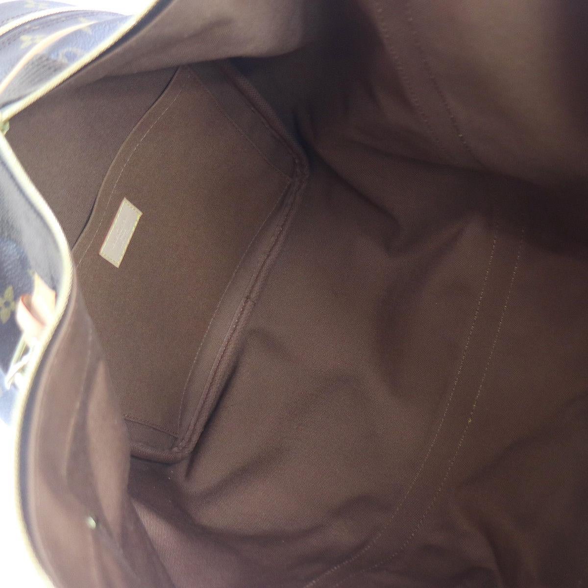 Louis Vuitton Monogram Large Men's Women's Travel Carryall Duffle Top Handle Bag 1