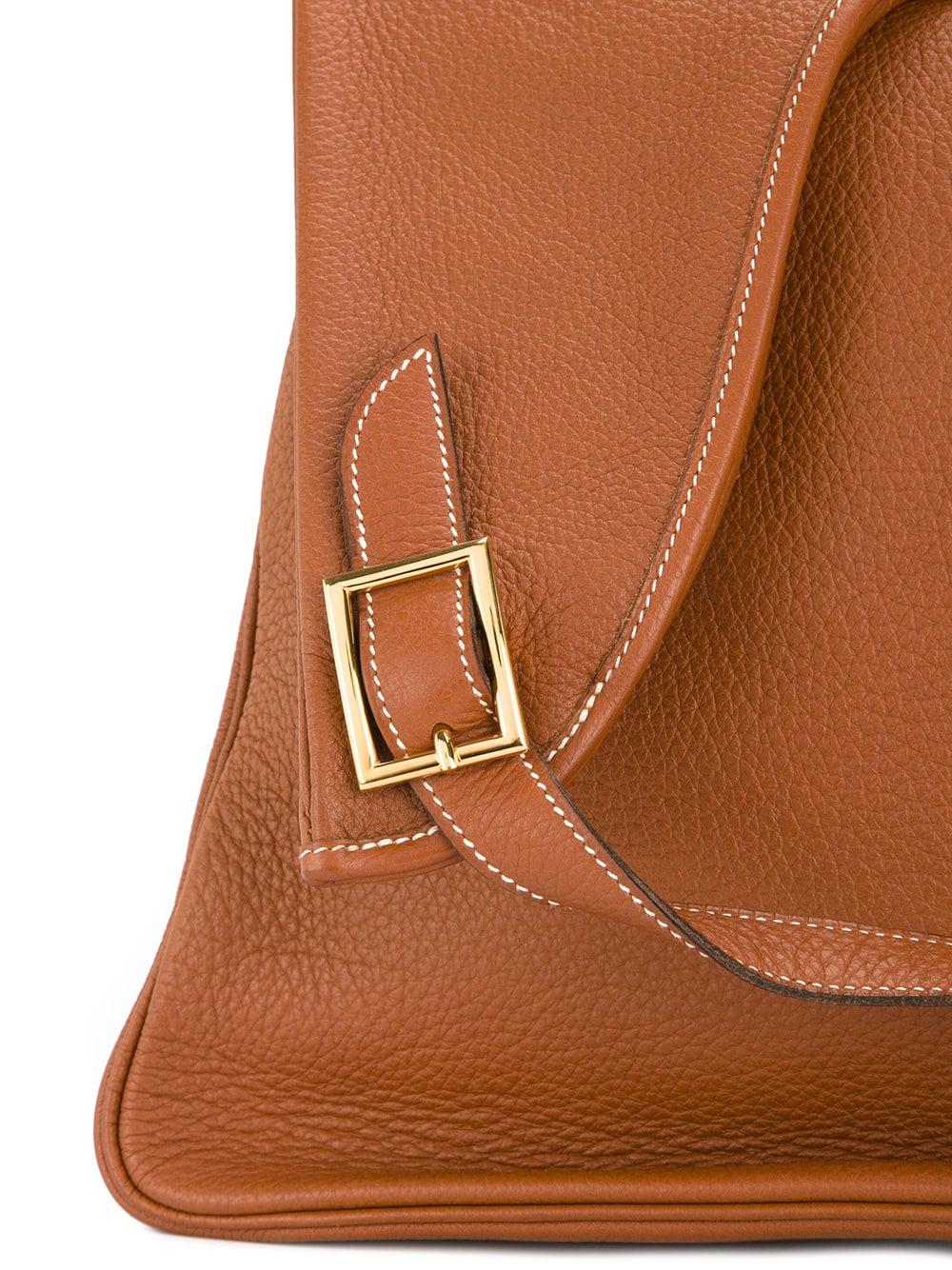 Hermes Cognac Leather Large Hobo Style Carryall Shoulder Bag

Leather
Gold tone hardware
Woven lining
Made in France
Date code present
Shoulder strap drop 11.5