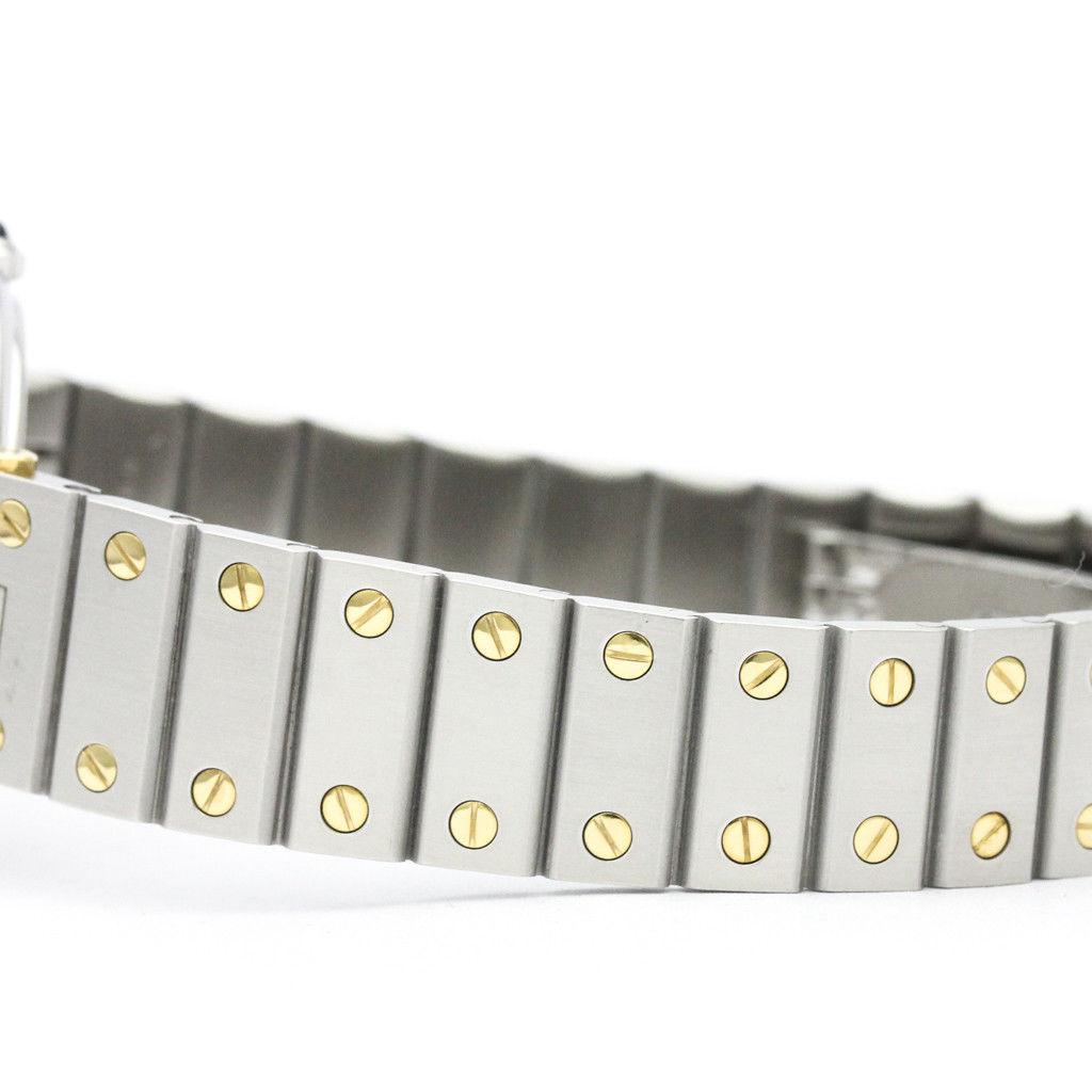 Cartier Stainless Steel 18kt Gold Two Tone Men's Women's Unisex Wrist Watch 2